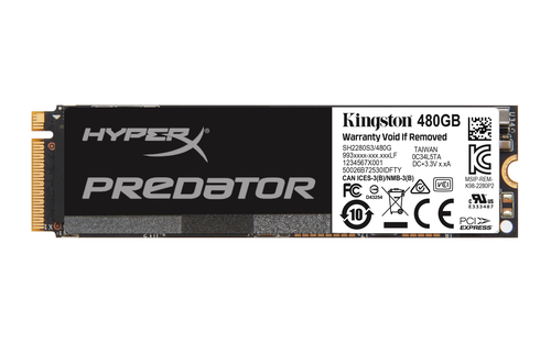 HyperX Predator SHPM2280P2/480G internal solid state drive – image 2