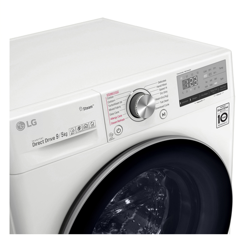 LG F4DV409S0E washer dryer Freestanding Front-load White – image 3