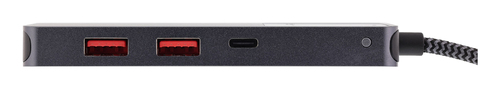 InLine 35392D interface hub USB 3.2 Gen 2 (3.1 Gen 2) Type-C 10000 Mbit/s Grey – image 3