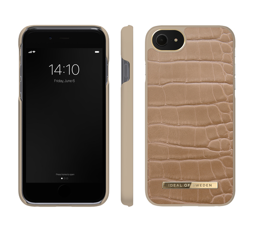 iDeal of Sweden Atelier Case iPhone 8/7/6/6S/SE Camel Croco – image 2