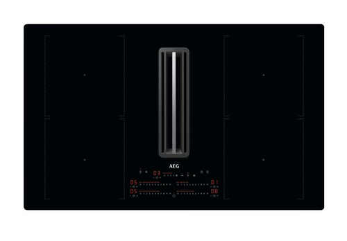 AEG CCE84751CB Черный Встроенный 83 cm Плита с зонами индукции 4 зона(ы) Встроенный капюшон