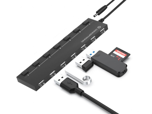 Conceptronic HUBBIES08B - USB-A hub, afbeelding 5