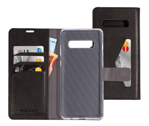 Mobiparts Classic Wallet Case Samsung Galaxy S10 Plus Black – image 1