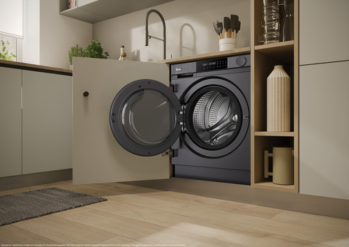 Hoover H-Wash 600 HBSI410CRL8GU-80 Integrated 10kg WiFi Connected Washing Machine with 1400 rpm - Anthracite - A Rated, Grey - image 7