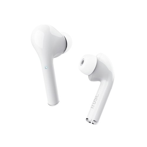 Trust Nika Гарнитура True Wireless Stereo (TWS) Вкладыши Calls/Music Bluetooth Белый