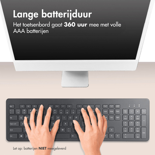 Accezz Premium Desktop Keyboard - QWERTY, afbeelding 8