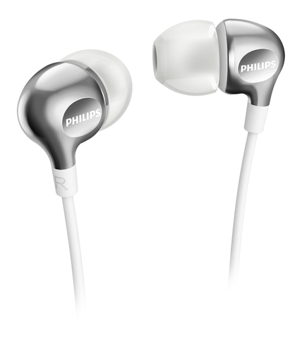 Philips SHE3700WT/27 headphones/headset Wired In-ear Grey, White