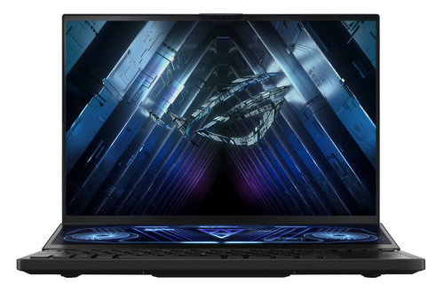 ASUS ROG Zephyrus Duo 16 GX650PY-NM062W AMD Ryzen™ 9 7945HX Ноутбук 40,6 cm (16") WQXGA 16 GB DDR5-SDRAM 2 TB Твердотельный накопитель (SSD) NVIDIA GeForce RTX 4090 Wi-Fi 6E (802.11ax) Windows 11 Home Черный