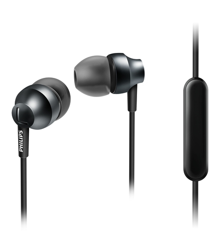 Philips SHE3855SG/27 headphones/headset Wired In-ear Black, Silver
