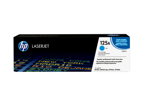 Original HP 125A Cyan Toner Cartridge (CB541A) - image 1
