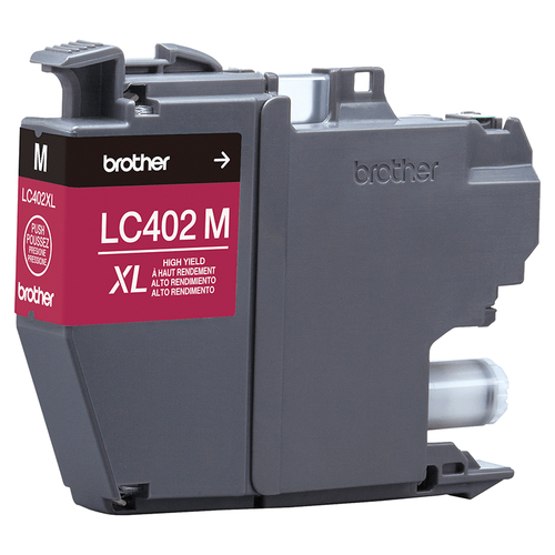 Brother LC402XLM cartucho de tinta 1 pieza(s) Original Alto rendimiento (XL) Magenta