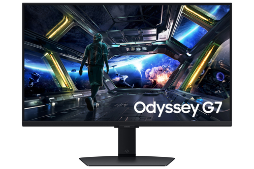 Samsung Odyssey G70D 27" 4K Ultra HD 144Hz Gaming Monitor with FreeSync™ Premium - Black - image 1