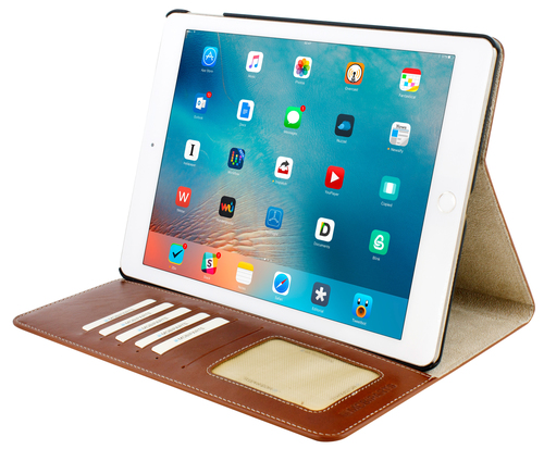 Mobiparts Bookstyle Cases, Excellent Tablet Case, iPad Air 2, iPad Pro 9.7, Brown – image 1