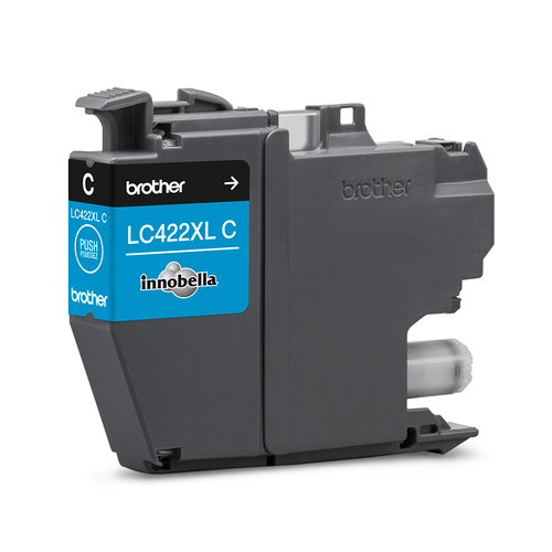 Brother LC422XLC Inkjet Cartridge High Yield Cyan LC422XLC - image 2