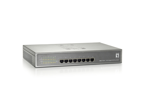 LevelOne GEP-0821 Switch 8-porte Gigabit PoE