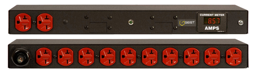 Vertiv VHVRAN122-102D20TL6 power distribution unit (PDU) 12 AC outlet(s) Black