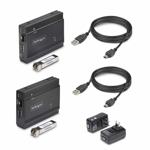 StarTech.com DisplayPort KVM Console Extender Over Fiber Optic, 4K 60Hz - Video-audio-USB-uitbreider, afbeelding 8