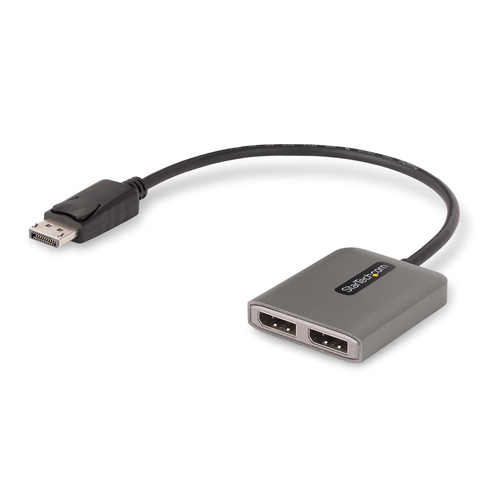 StarTech.com MST14DP122DP видео кабель адаптер 0,3 m DisplayPort 2 x DVI Серый