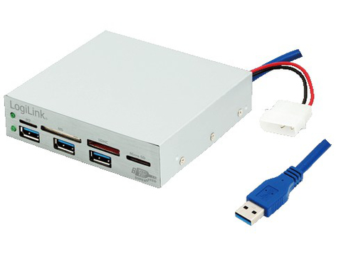 LogiLink UA0151 card reader USB 3.2 Gen 1 (3.1 Gen 1) Internal