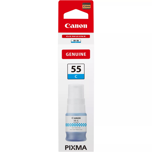 Canon GI-55C Ink Bottle Cyan 6289C001 - image 2