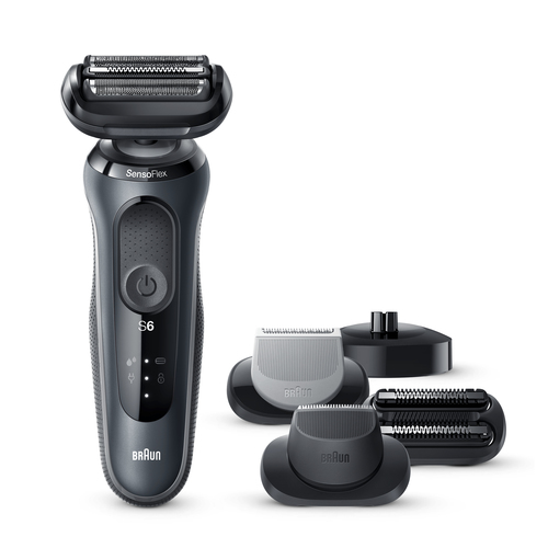Braun Series 6 60-N4862cs Foil shaver Trimmer Grey – image 1