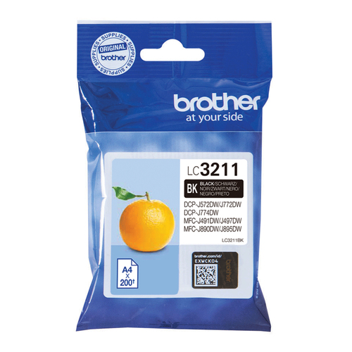 Brother LC3211BK Inkjet Cartridge Black LC3211BK - image 1