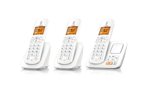 Philips Perfect sound Cordless phone with answering machine CD2853W/GB