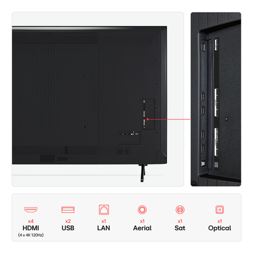 LG 85QNED92A6A.AEKQ TV 2.16 m (85") 4K Ultra HD Smart TV Wi-Fi Black – image 4