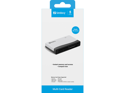Sandberg Multi Card Reader, afbeelding 2