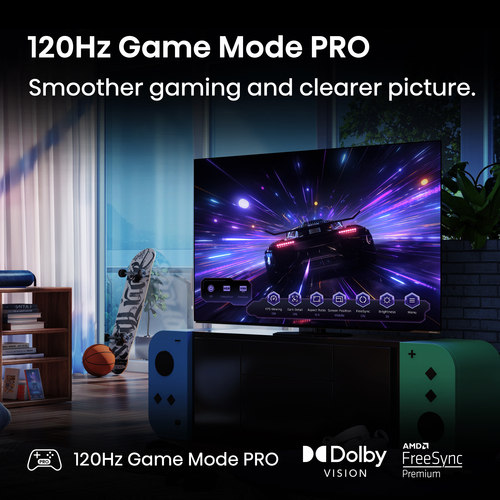 Hisense 55" A85QTUK OLED Smart AI TV with Freely – image 5
