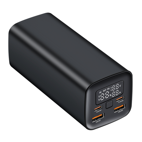 Logilink Powerbank 20000 mAh, QC 3.0 PD 3.0 65W schwarz, afbeelding 2