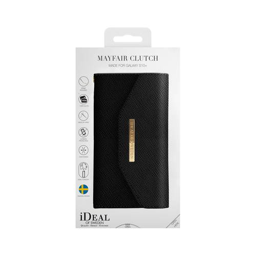 iDeal of Sweden Mayfair Clutch Galaxy S10+ Black – image 5