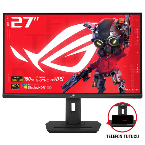 ASUS ROG Strix XG27ACS монитор для ПК 68,6 cm (27") 2560 x 1440 пикселей Quad HD LED Черный