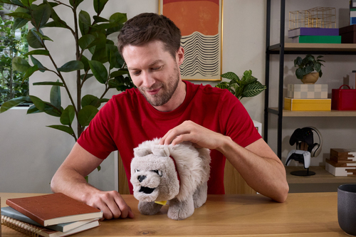 Minecraft Peluche Dennis el lobo
