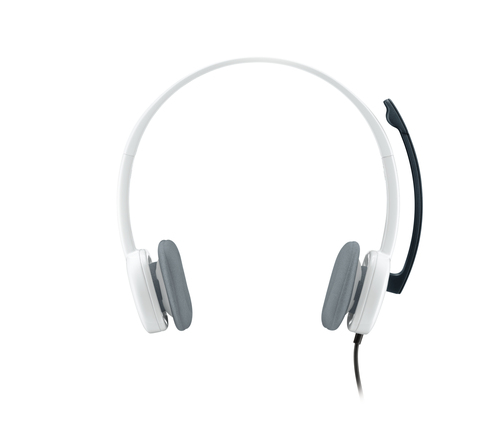 Logitech H150 Casque Avec fil Arceau Bureau/Centre d&amp;quot;appels Blanc