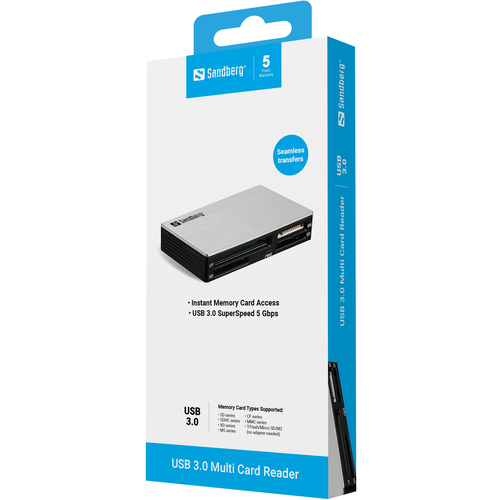 Sandberg USB 3.0 Multi Card Reader – image 3