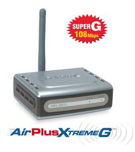 D-Link 802.11g Ethernet to Wireless LAN Client Adapter