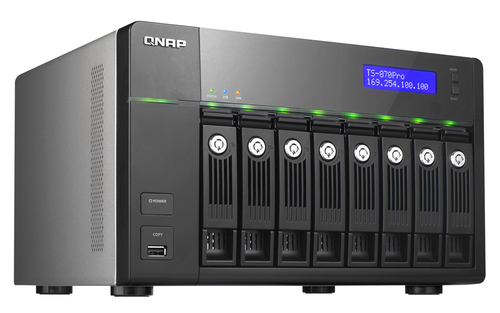 QNAP TS-870 PRO + 8X ST3000NC000 – image 8