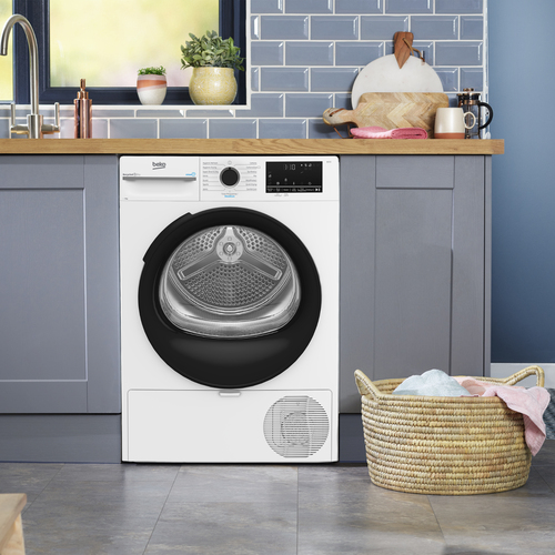 Beko Pro BM3T3944W Heat Pump 9 kg Tumble Dryer - White - image 8