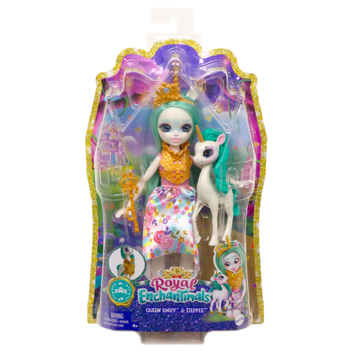 Royal Enchantimals Queen Unity & Stepper Doll