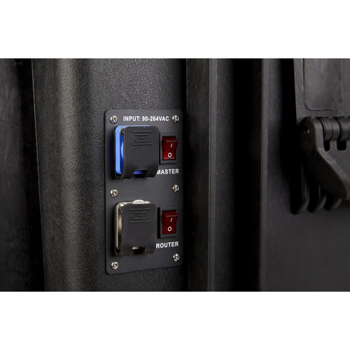 DEQSTER 10-744121 mobile device charger Tablet Black AC Fast charging Indoor, Outdoor – image 4