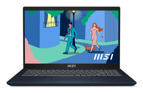 MSI Modern 15 B7M-059XES AMD Ryzen™ 5 7530U Ноутбук 39,6 cm (15.6") Full HD 16 GB DDR4-SDRAM 512 GB Твердотельный накопитель (SSD) Wi-Fi 6E (802.11ax) Free DOS Черный