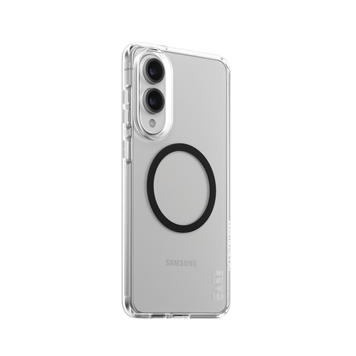 PanzerGlass CARE™ by PanzerGlass® Urban Combat Case Transparent w. Black Qi Compatible Samsung S25 Edge