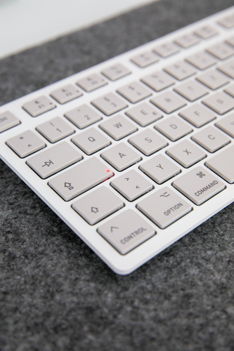 CHERRY TAS KW 7100 MINI BT FOR MAC Wireless DE-Layout weiß, afbeelding 8
