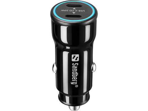Sandberg Car Charger 2xUSB-C PD40W Saver – image 2