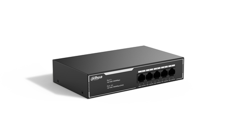 Dahua Technology PoE SG1005LP Unmanaged L2 Gigabit Ethernet