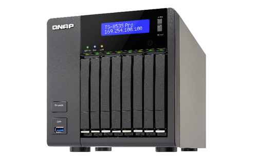 QNAP TS-853S PRO + 8X ST2000VN0001