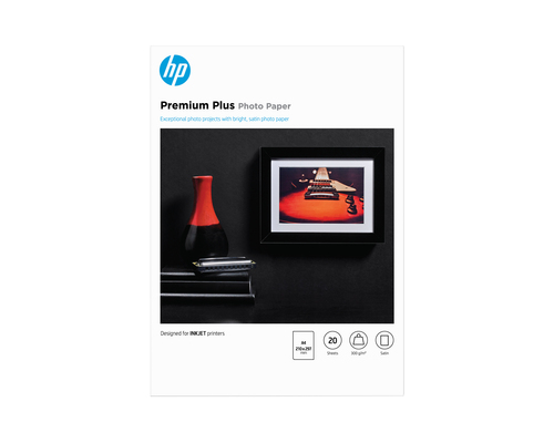 Original HP A4 Premium Pluss Semi Gloss Photo Paper 300gsm (20sheets) - image 1