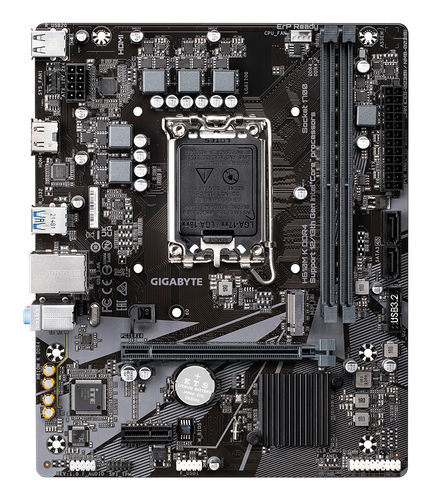 Gigabyte H610M K DDR4 Micro Atx Motherboard - Lga 1700 - image 2