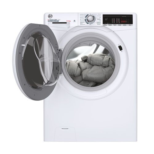 Hoover H3DO4755T2/1-84 washer dryer Freestanding Front-load White – image 2